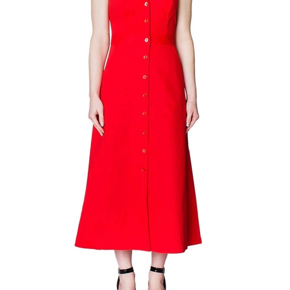 Equipment NWT Oleisa Dress in red. Size 4. - Picture 3 of 3